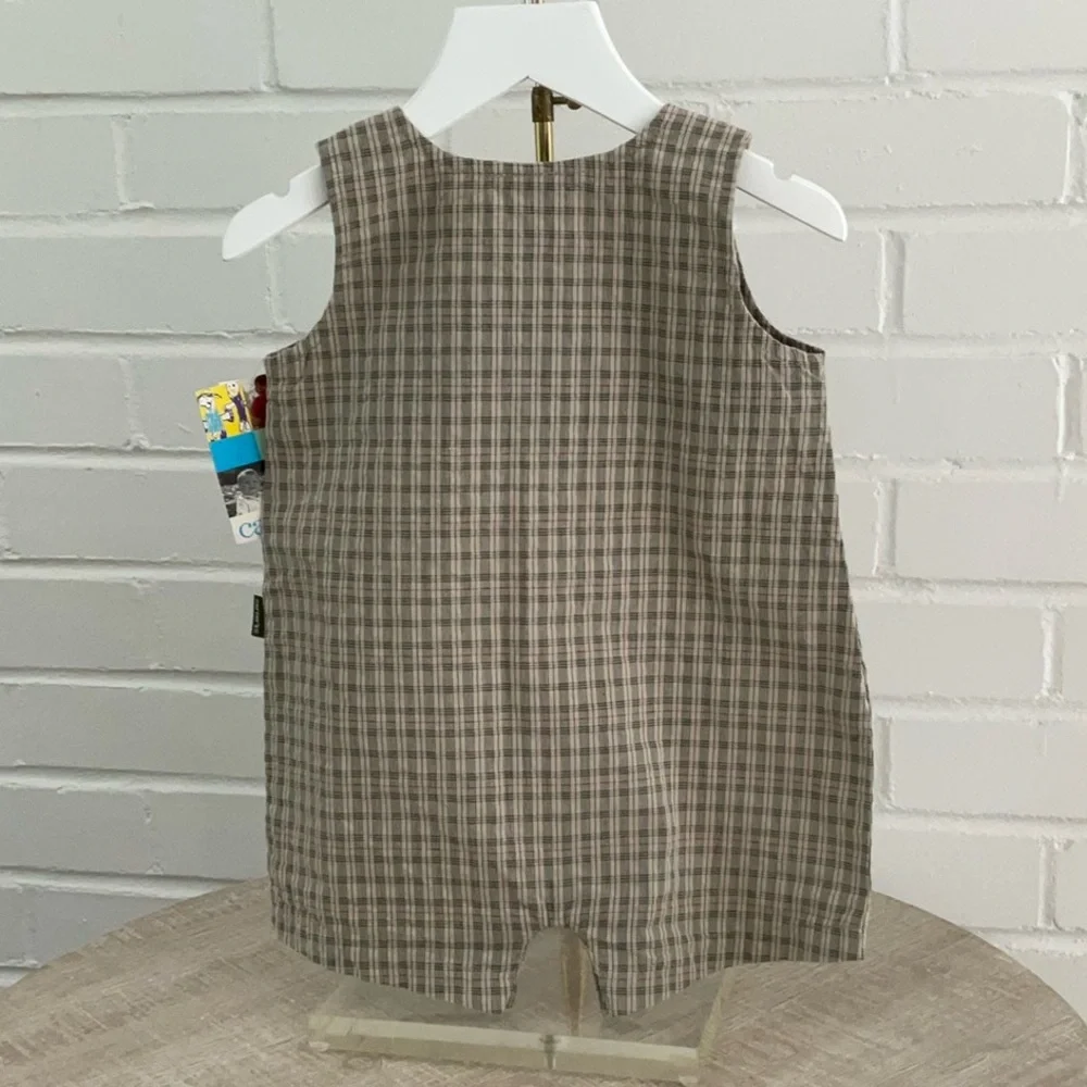 new with tags toddler boys classic summer romper size 12 months